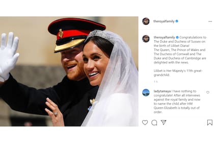 Las palabras dedicadas por la reina