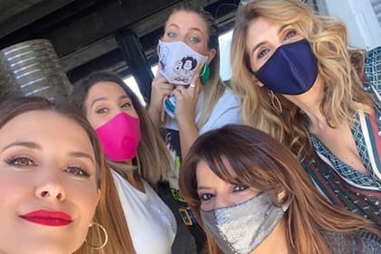 Las panelistas de Los ángeles de la mañana le contestaron a Nacha Guevara