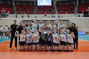 Fixture de la selección argentina femenina para el Mundial de Vóley 2025