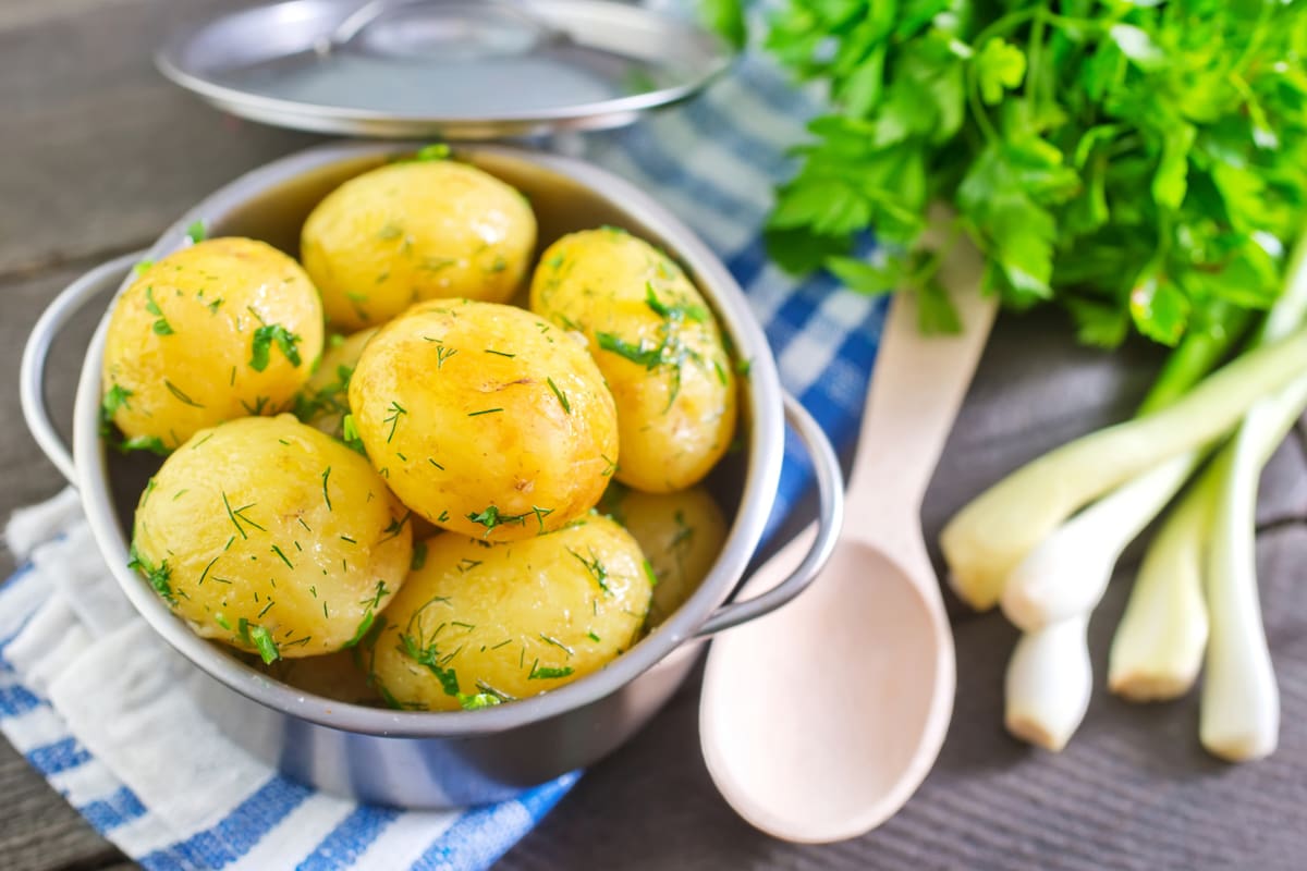 Las papas se comen durante el invierno y el verano.