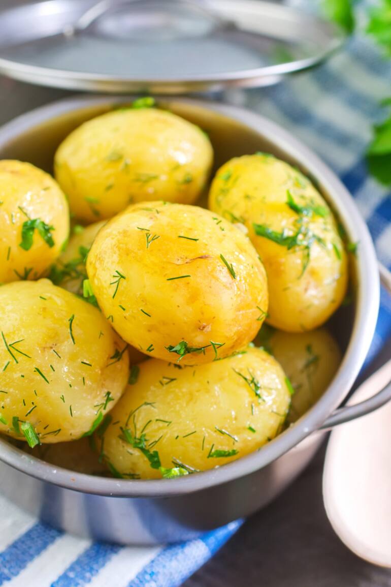 Las papas se comen durante el invierno y el verano.