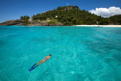 Las paradisíacas islas Seychelles, donde la Presidenta hizo escala durante dos días en enero pasado