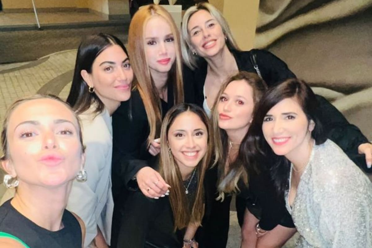 Las parejas de los jugadores cenaron en un restaurant español en Doha