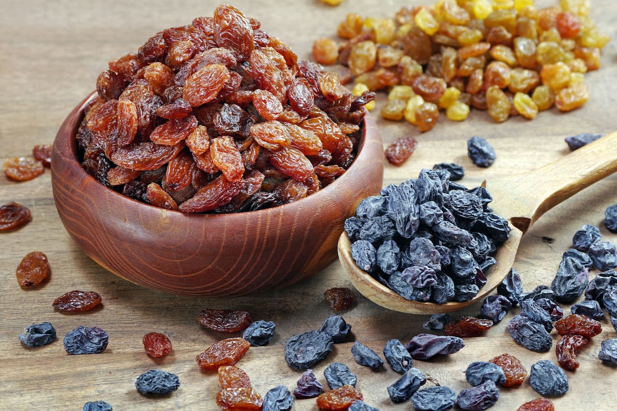 Las pasas son beneficiosas para la salud, según una nutriocionista