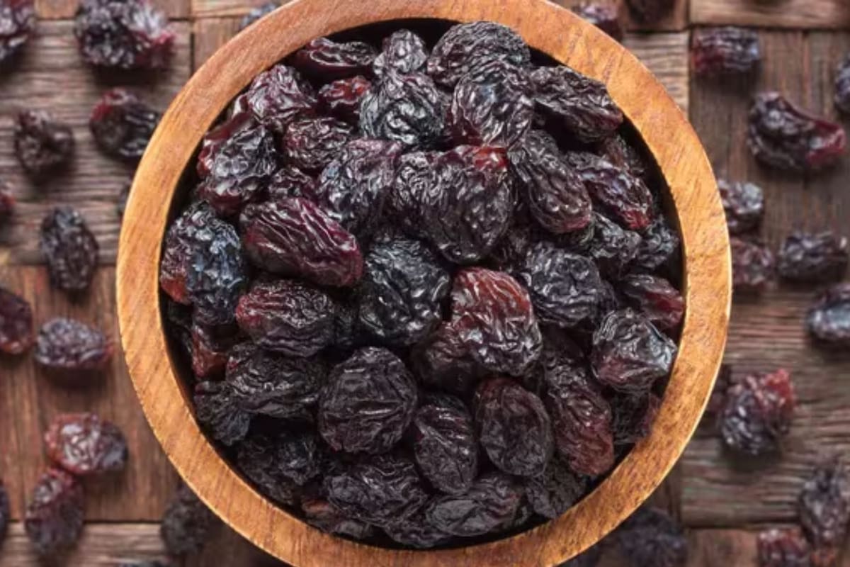Las pasas son una fuente concentrada de energía