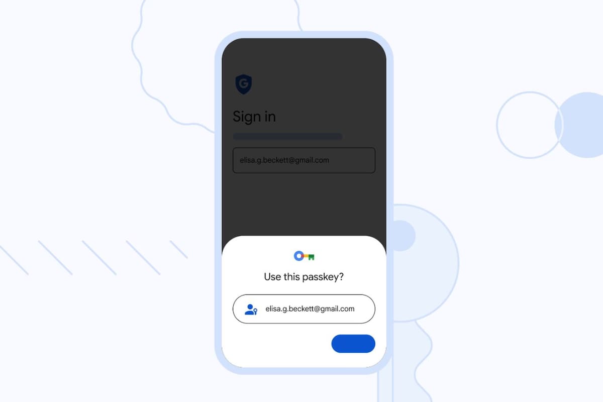 Las passkeys, o llaves de acceso, permiten acceder a un servicio digital usando tu huella dactilar, rostro o bloqueo de pantalla como alternativa a la contraseña, lo que evita que ésta pueda ser robada