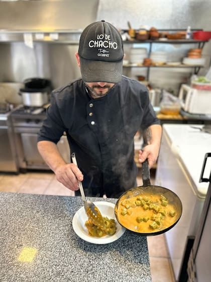 Las pastas de Lo de Chacho son famosas en San Martín de los Andes.