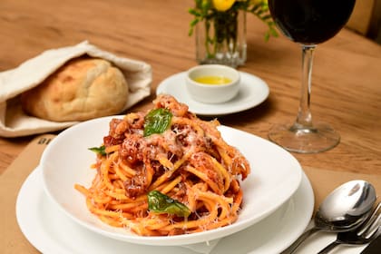 Las pastas frescas son la especialidad de La Tratto de Biasatti