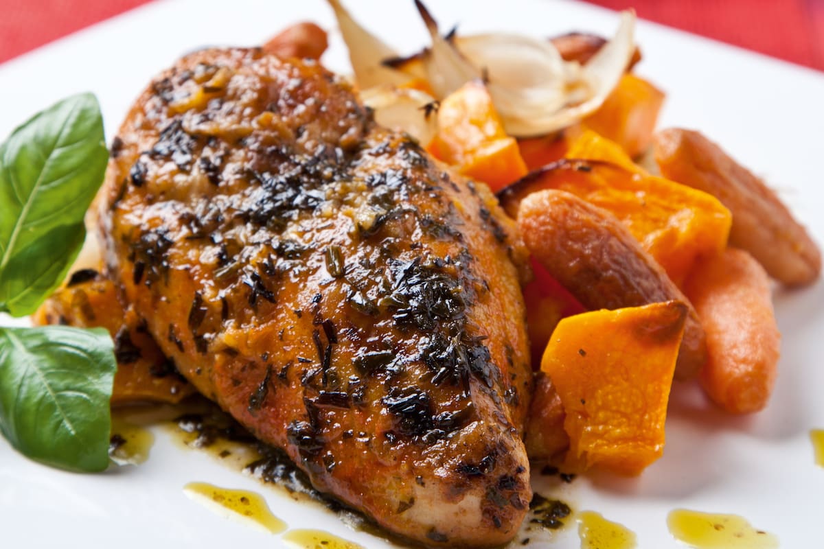 Las pechugas con calabaza son un plato que nunca falla