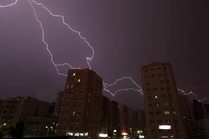Las peores condiciones climáticas se esperan para la tarde noche de hoy
