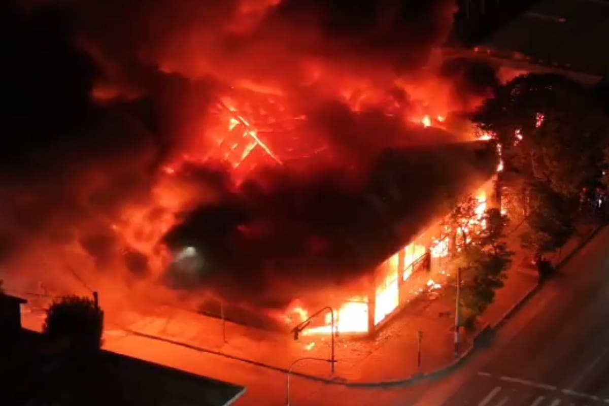 Las pérdidas materiales fueron totales y varias familias debieron ser evacuadas