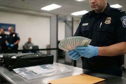 Las personas que no declaran el dinero que llevan a la CBP al entrar a EE.UU. se enfrentan a multas y cargos criminales
