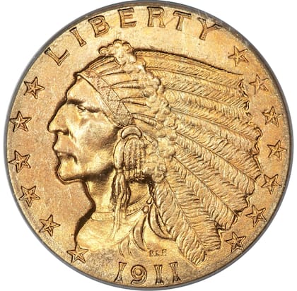 Las piezas con el nativo americano en el anverso comenzaron a producirse en 1908 y se mantuvieron hasta 1929