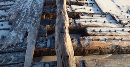 Las piezas de maderas encontradas pertenecían al sur de Inglaterra a mediados del siglo XVIII