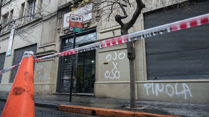 Las pintadas contra Pinola en Rosario
