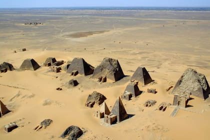 Las pirámides de Meroe