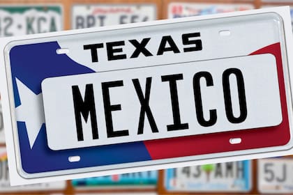 Las placas texanas pueden adquirirse luego de realizar el trámite pertinente