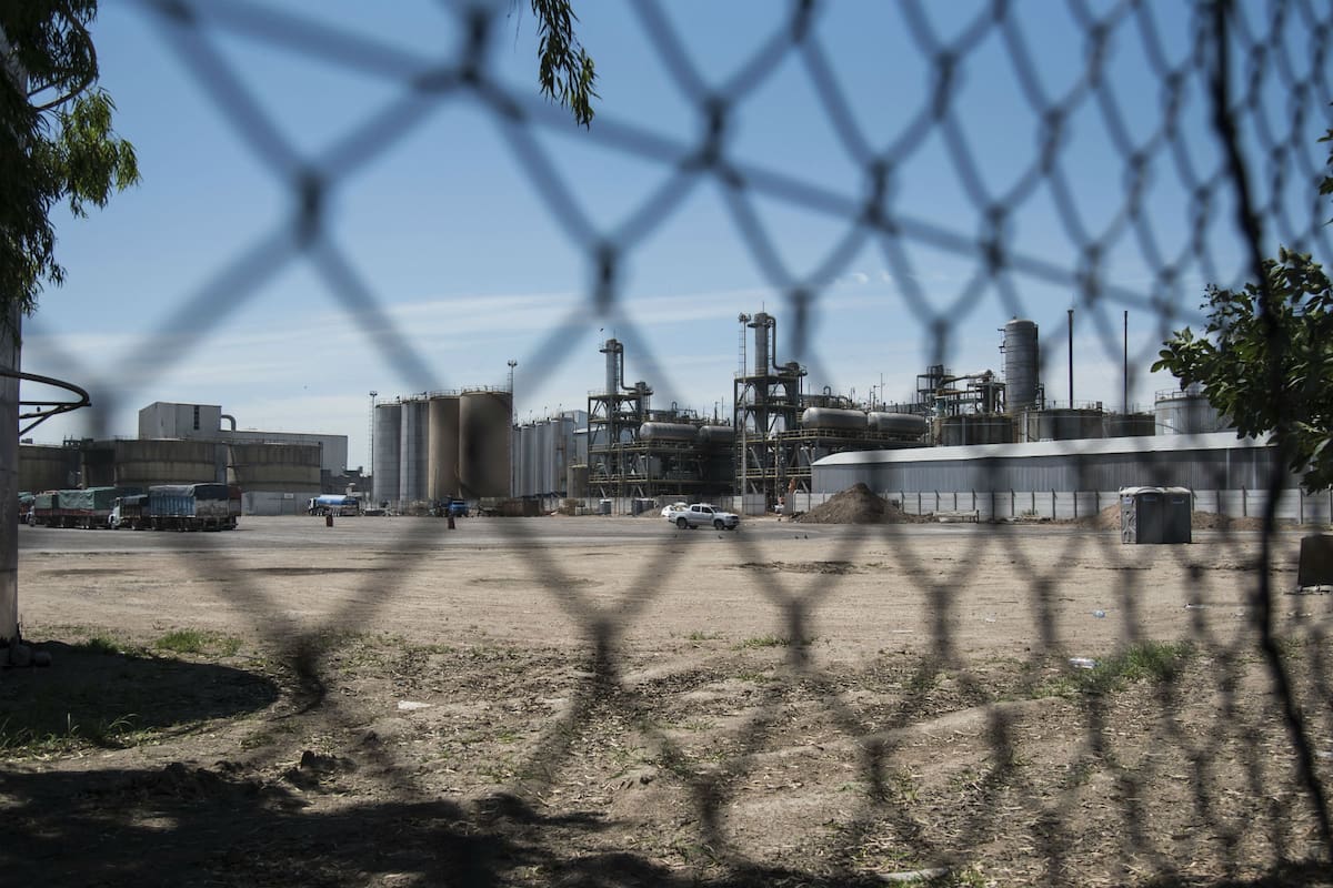 Las plantas de la empresa están paralizadas