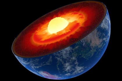 El núcleo de la Tierra no sería completamente sólido como se pensó durante los últimos 50 años, sino que tendría fragmentos semiblandos y líquidos