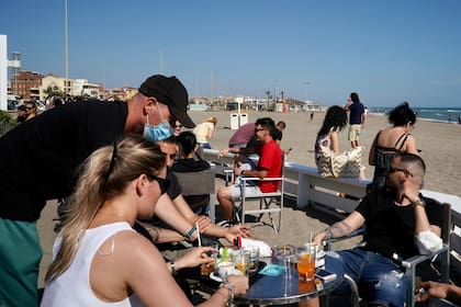 Las playa de Italia llenas de gente