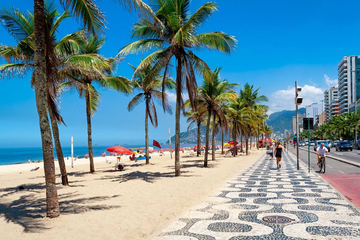 Las playas de Brasil, uno de los destinos del exterior más buscados por los argentinos