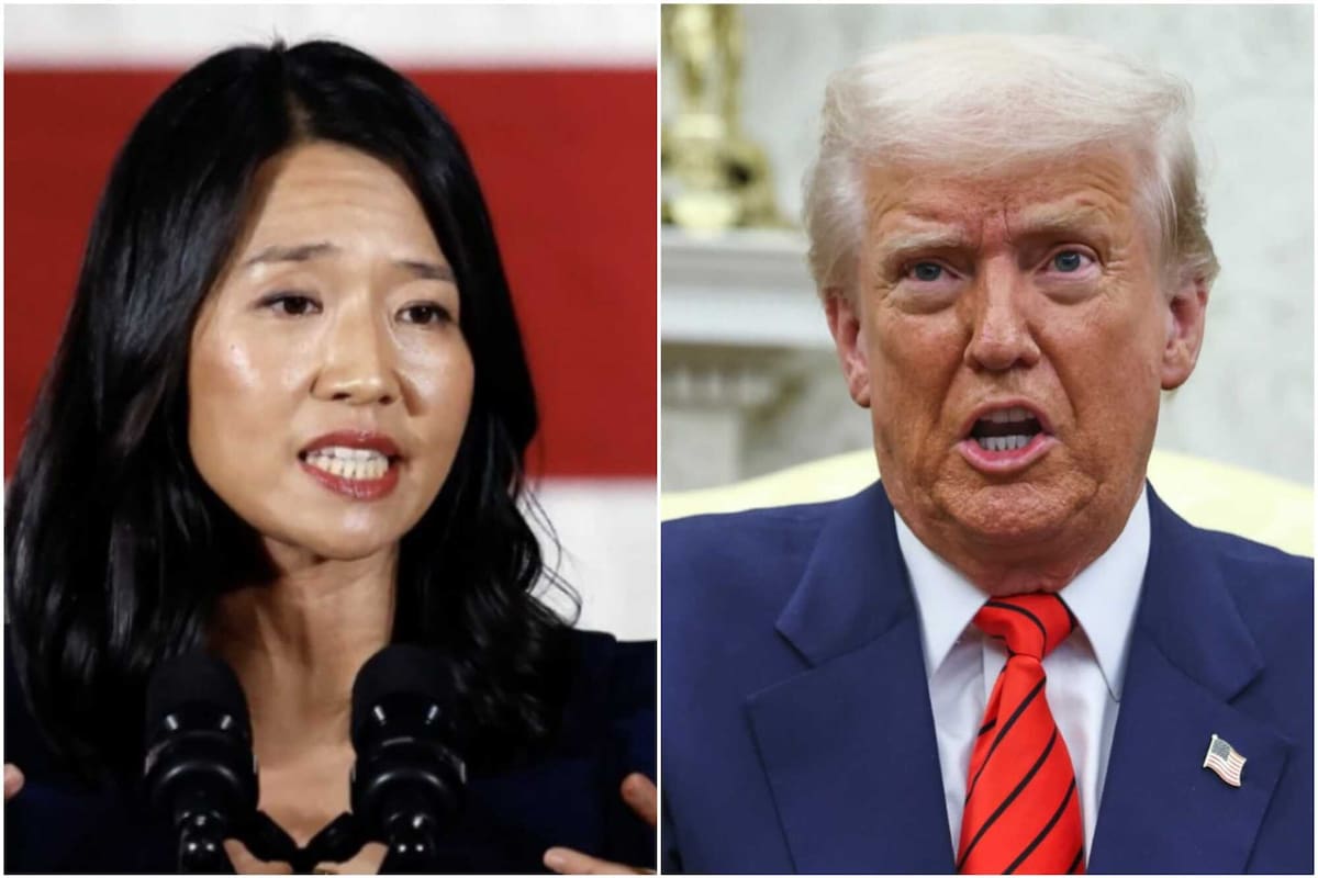 Las políticas de Donald Trump fueron duramente criticadas por la alcaldesa de Boston, Michelle Wu