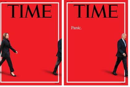Las portadas de Time sobre la debacle de Biden