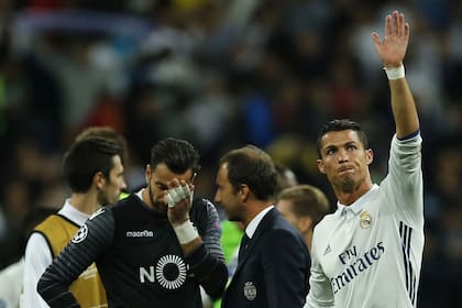 Las postales de Cristiano después de la victoria