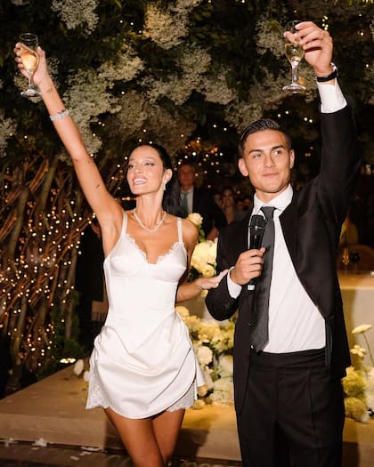 Las postales del casamiento entre Paulo Dybala y Oriana Sabatini. Foto/Instagram: paulodybala