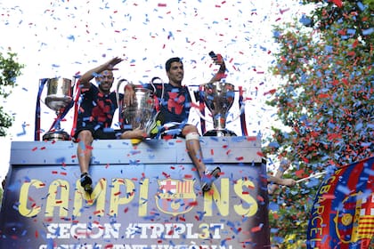 Las postales del festejo de Barcelona