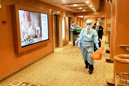 Las precauciones que se toman a borde del crucero Diamond Princess