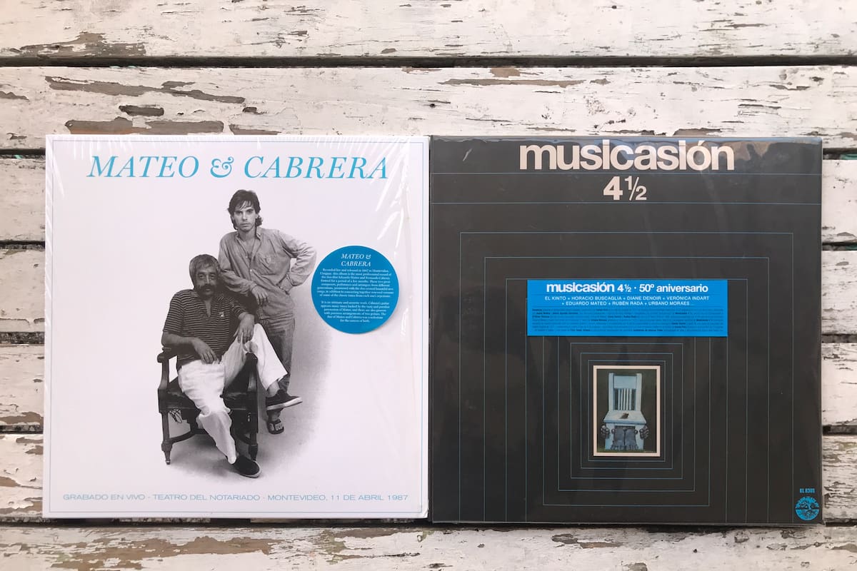 Las preciosas reediciones en vinilo de ´Mateo y Cabrera´ (Bizarro) y ´Musicansión ½´ (sonamos).