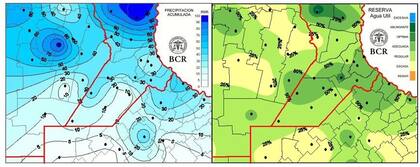 Las precipitaciones permitieron una notable recuperación de la humedad en los suelos