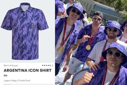 Las prendas que vistieron los jugadores argentinos causaron furor en las redes