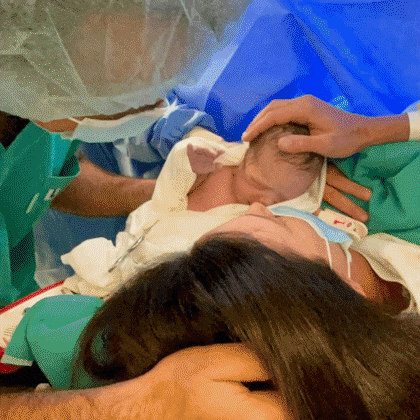 Las primeras fotos de Lupe, la hija de Luciana Aymar y Fernando González