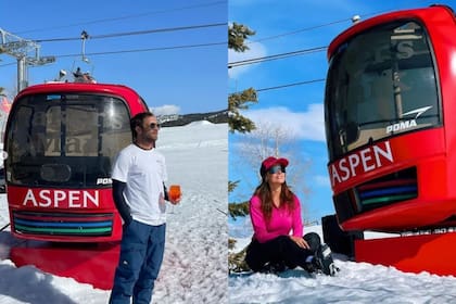 Las primeras fotos que Nicolás Riera y Débora Bello compartieron en sus redes sociales