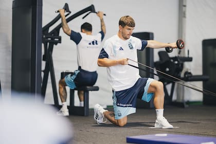 Las primeras imágenes de la puesta a punto para el Mundial