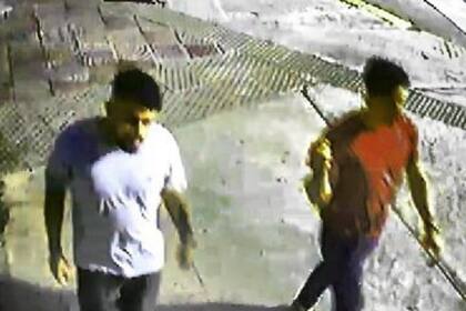 Las primeras imágenes de los sospechosos de atacar Maricafé