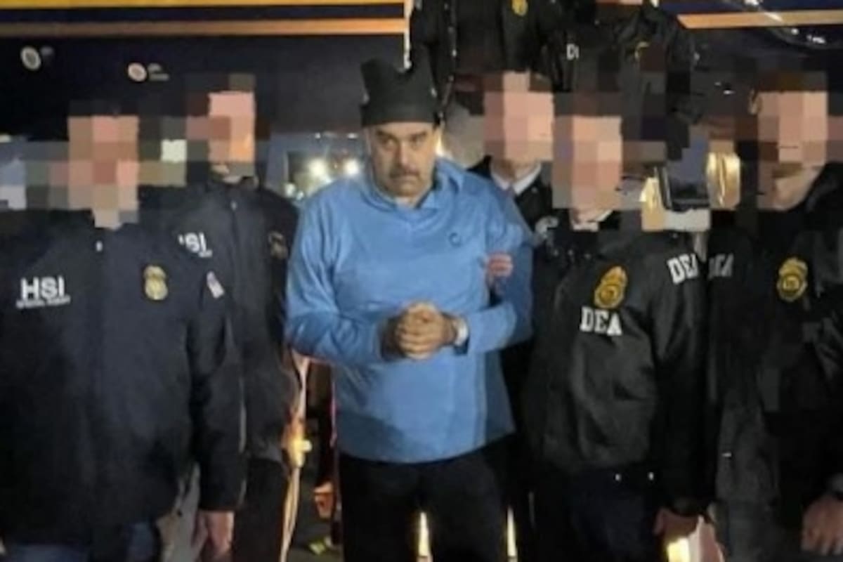Las primeras imágenes de Nicolás Maduro en suelo norteamericano