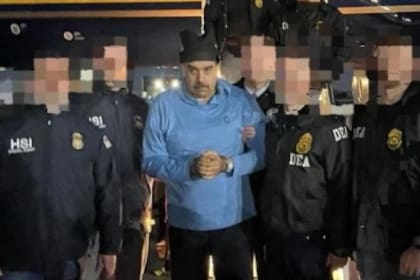 Las primeras imágenes de Nicolás Maduro en suelo norteamericano