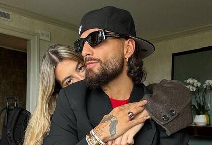 Las primeras imágenes de Susana Gómez y Maluma aparecieron en 2021