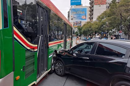 Las primeras imágenes del choque