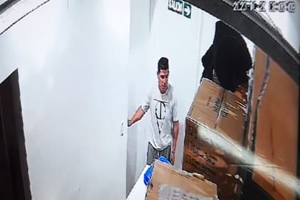 Las primeras imágenes del atacante.