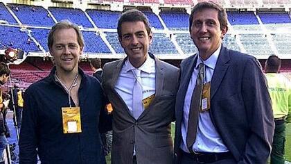 Las principales caras de Turner: la dupla Giralt-Martin y Varsky encargado del programa del domingo por la noche