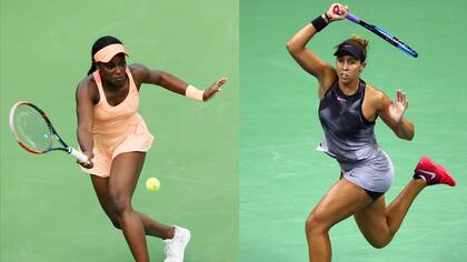 Las protagonistas de la inédita final femenina en el US Open