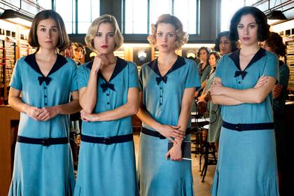 Las protagonistas de Las chicas del cable