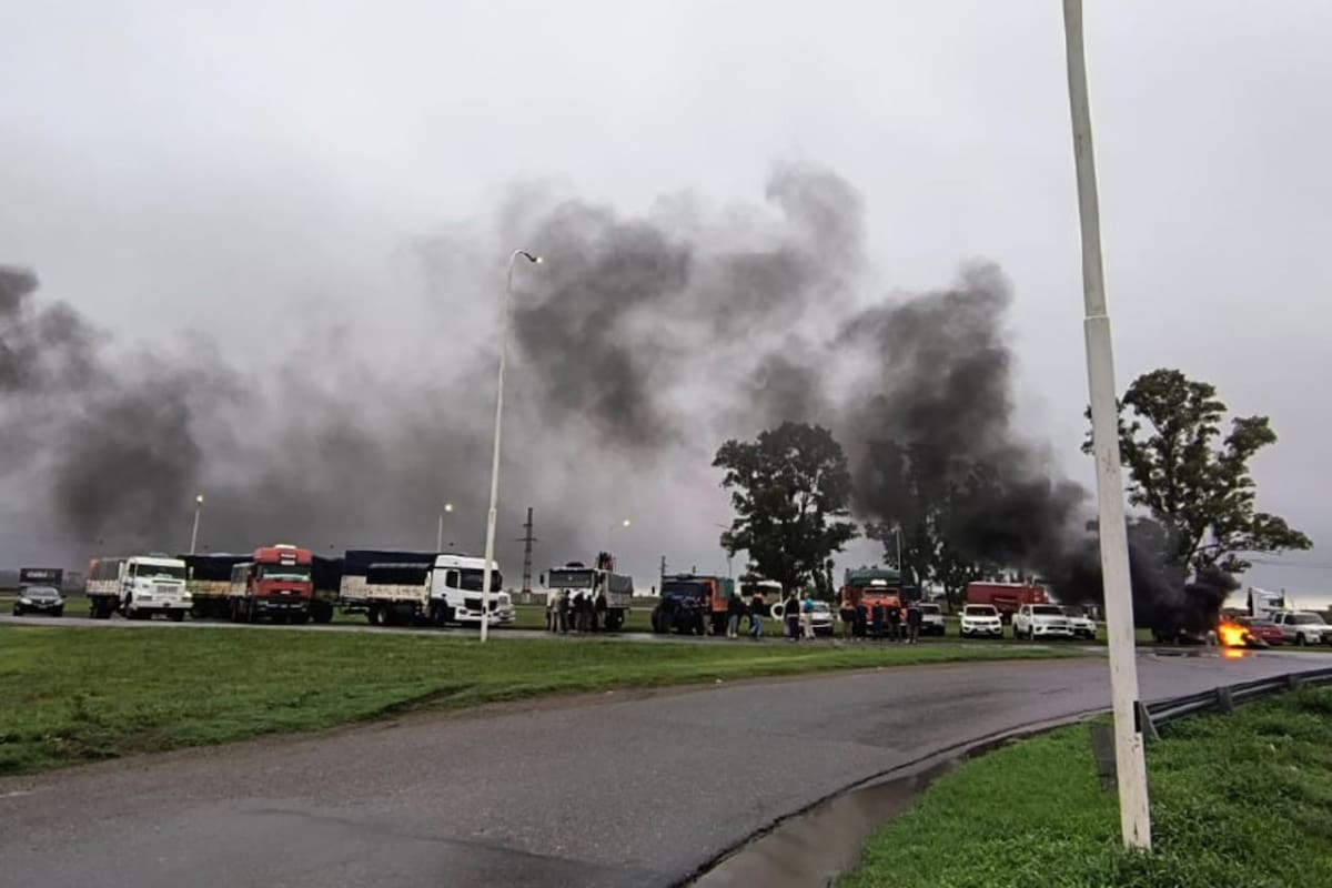 Las protestas comenzaron el lunes por la madrugada