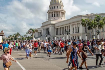 Las protestas del domingo 11 en Cuba, ¿el inicio de un punto de inflexión? (Crédito: Marcos Evora)