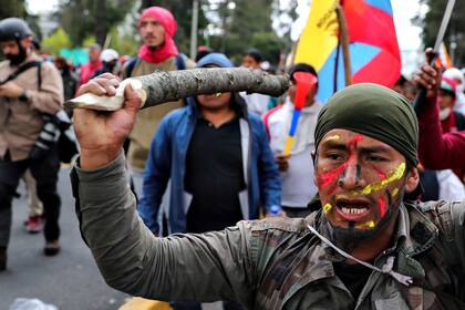 Las protestas en Ecuador
