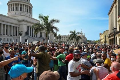 Las protestas en Cuba se iniciaron en la ciudad de San Antonio de los Baños, en el suroeste de La Habana y se extendieron por todo el país